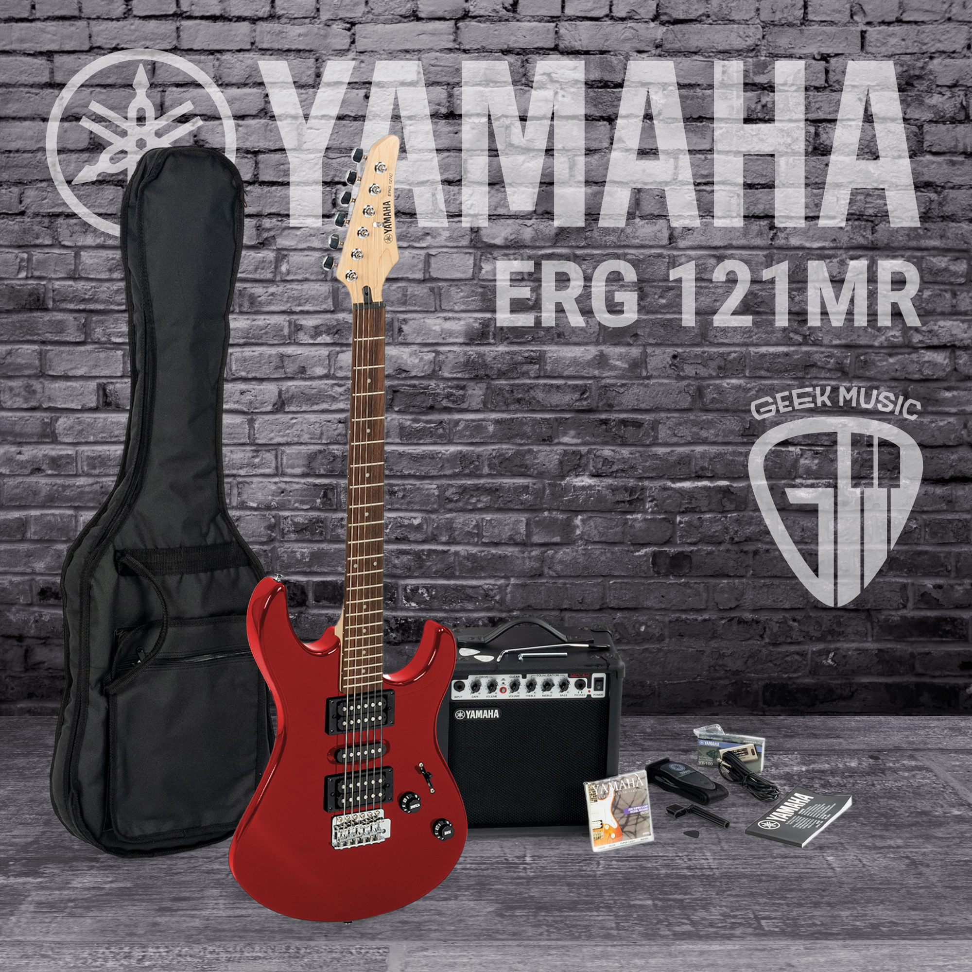 Набор электрогитары Yamaha ERG121GPII MR