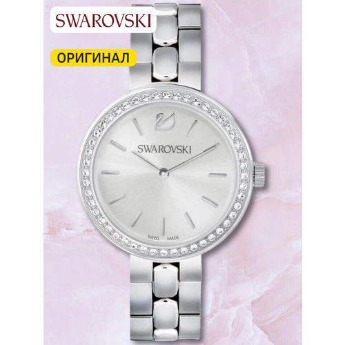 фото Наручные часы swarovski, белый металл/стальной