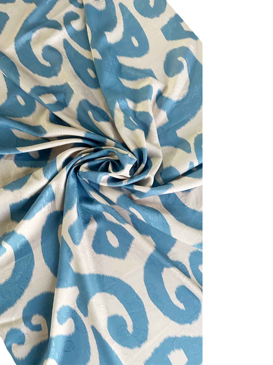 Узбекская традиционная ткань "Икат Харир" из 100% хлопка, ручная работа — фото 1