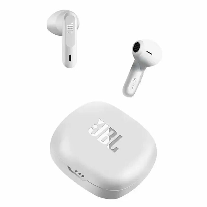 Наушники беспроводные с микрофоном JBL Wave 300TWS, USB Type-C, белый