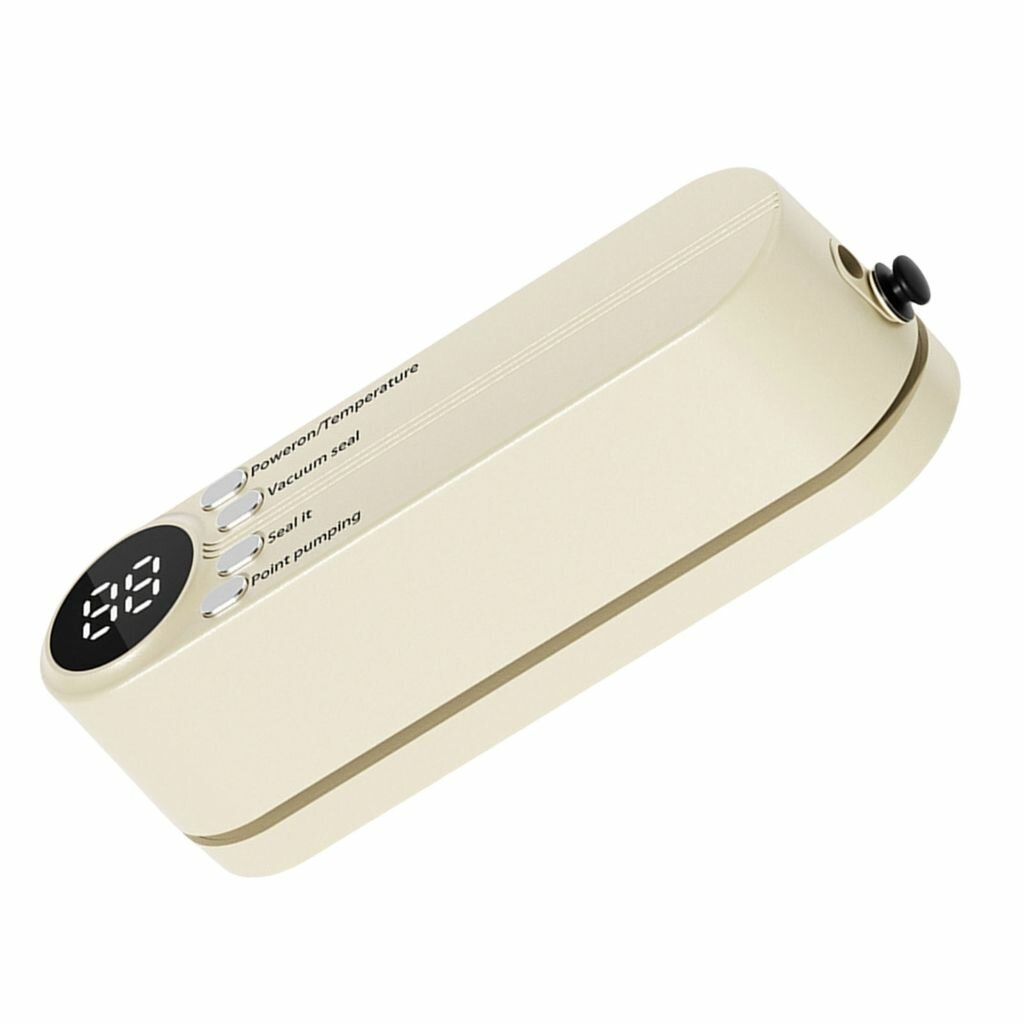 Беспроводная портативная установка Мини-автоматическая вакуумная упаковочная машина (не совсем белого цвета)