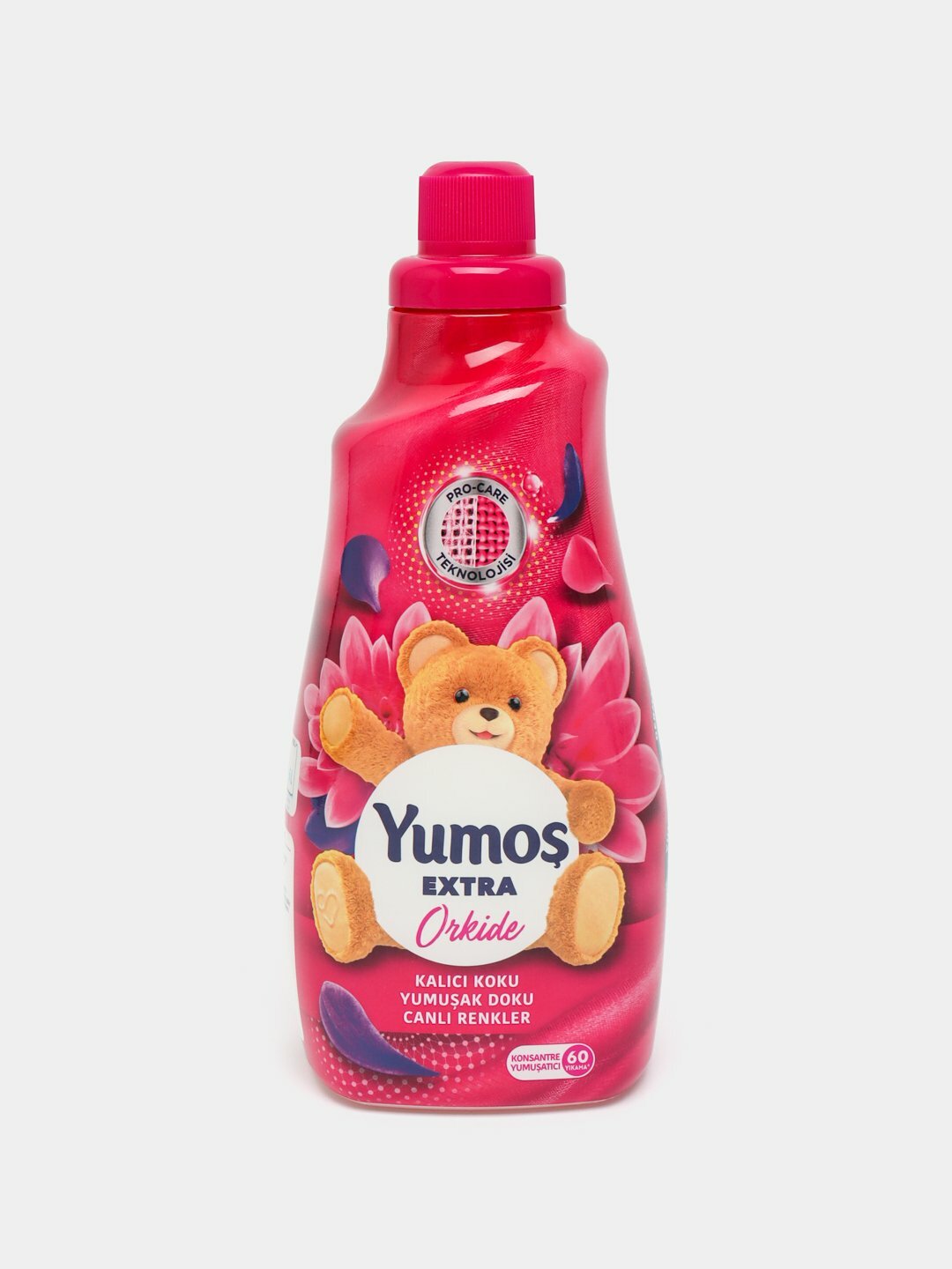 Кондиционер YUMOS Extra Orkide, для всех типов тканей, 1.44 л — фото 1