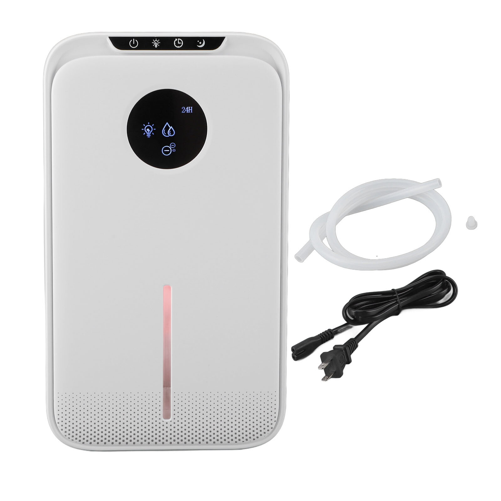 Dehumidifier тихий 25 л. Вода авто открытие открытие 12 л/D Домашний осушитель с дренажным шлангом для домашнего фильтра для спальни подвал RV Hall Us Plugure