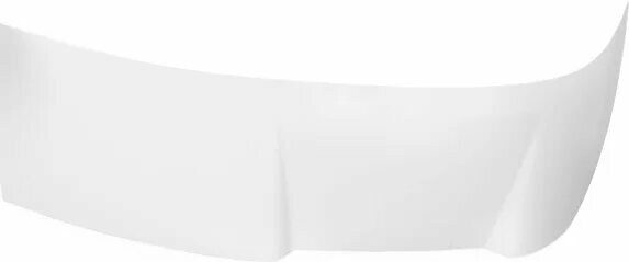 Экран Ravak Asymmetric 150 L акриловый белый левый округлый с креплением