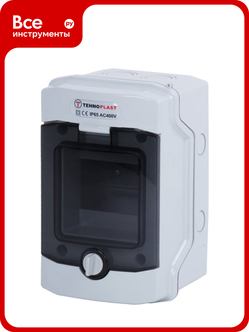 Навесной распределительный щит TEHNOPLAST 4 автоматов IP65   N4D 30529