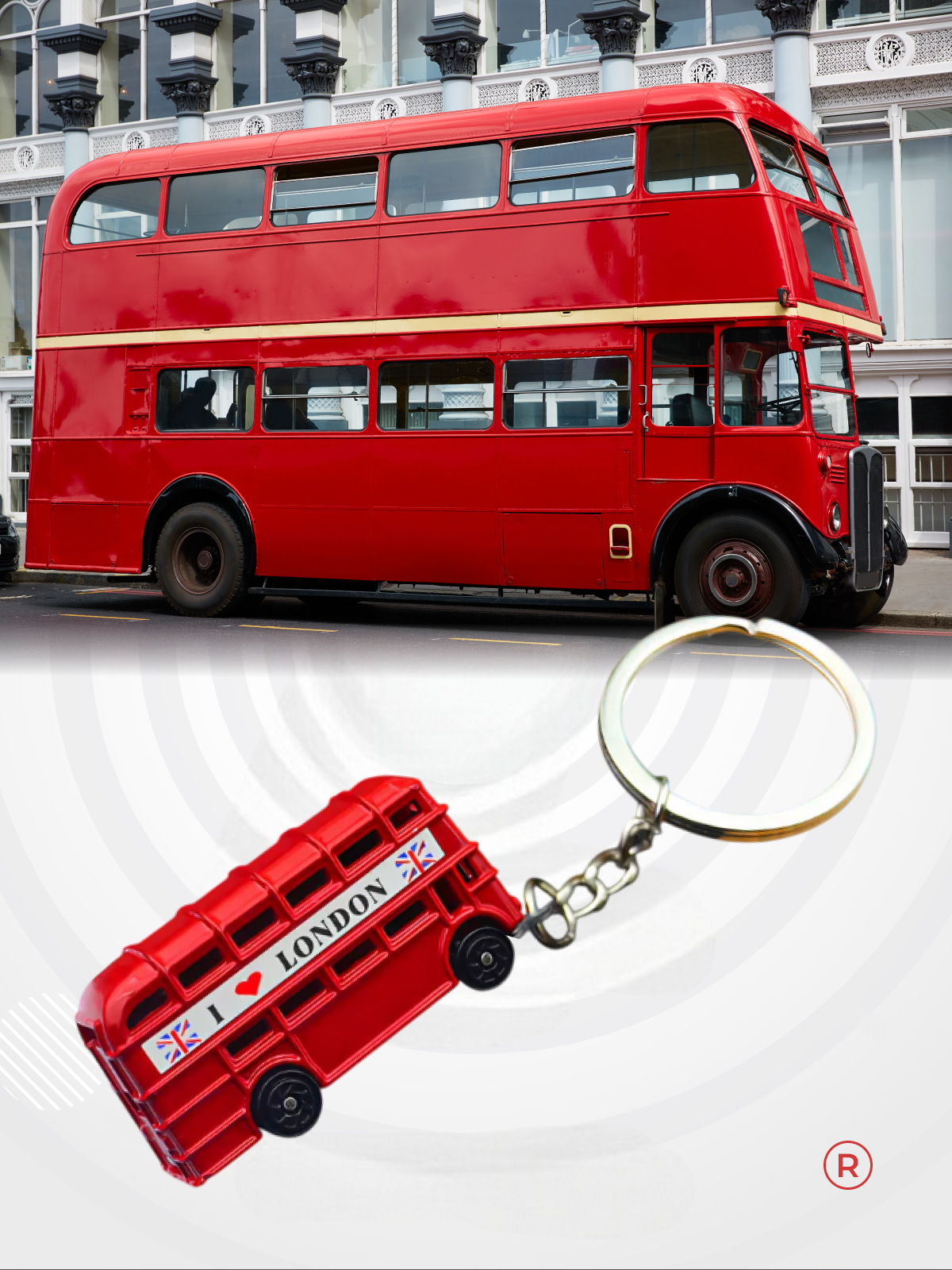 Брелок remove, красный — фото 1