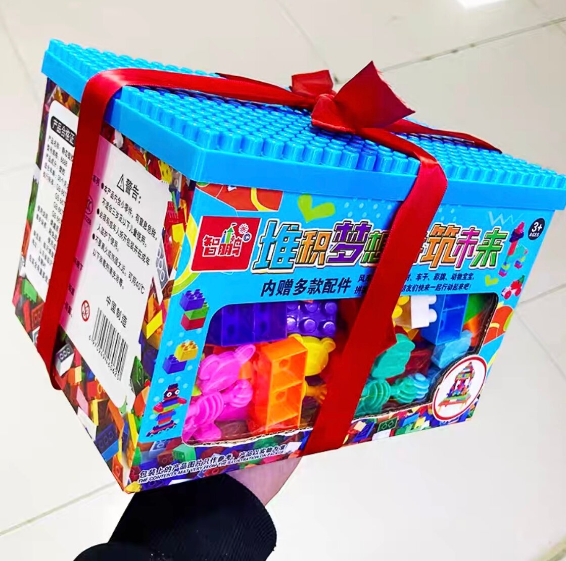 Конструктор Building Block Set, 155 деталей , развивающая игрушка, блочный конструктор — фото 1