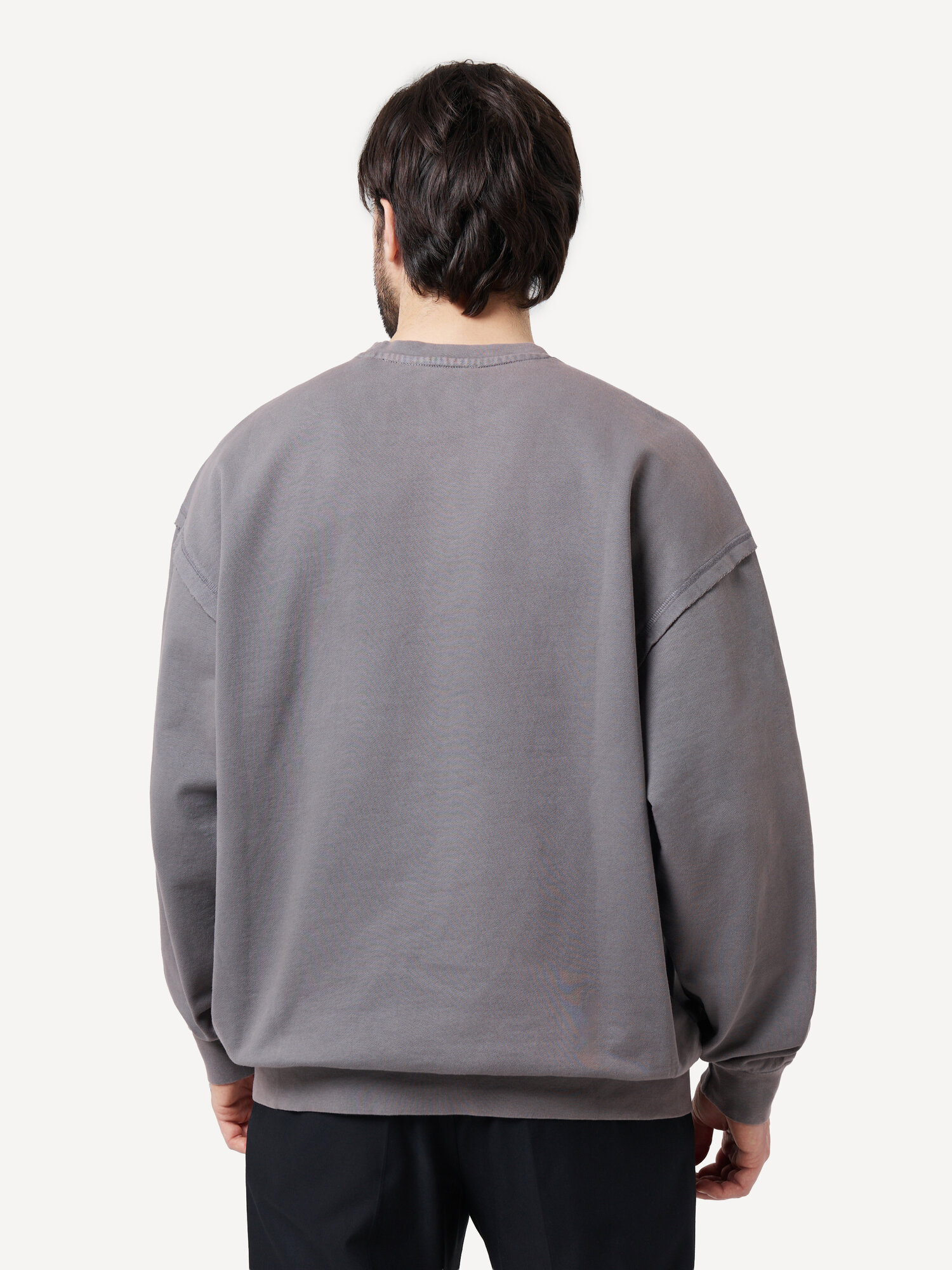 Джемпер GUESS LASI CN SWEATSHIRT, размер M, серый — фото 1