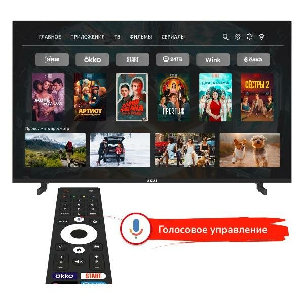 Телевизор Akai TA43BU500 — фото 1