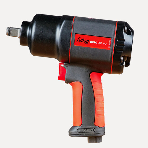 Изображение товара Пневмогайковерт ударный FUBAG IWRC 900 1/2 дюйма, Twin hammer, 290 л/мин, реверс