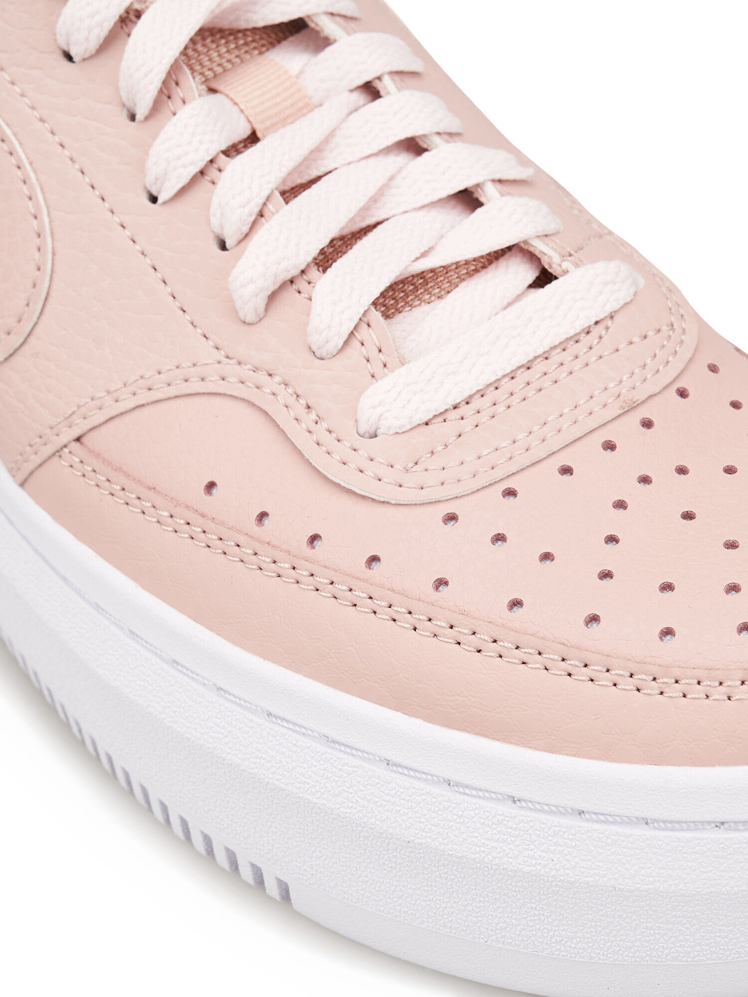 Кеды NIKE Court Vision Alta Leather, размер 9 US, light pink — фото 1