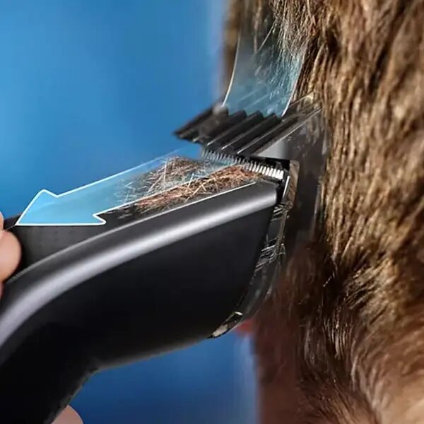 Машинка для стрижки волос Philips HC 5650/15, В комплекте: Машинка для стрижки, Вес: 165 г, Высота: 22.7 см — фото 1