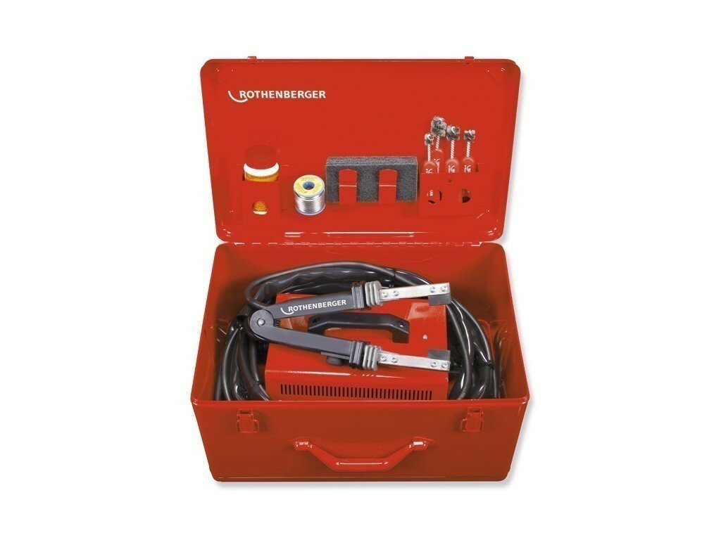Набор для пайки мягким припоем ROTHERM 2000, в мет. ящике — фото 1