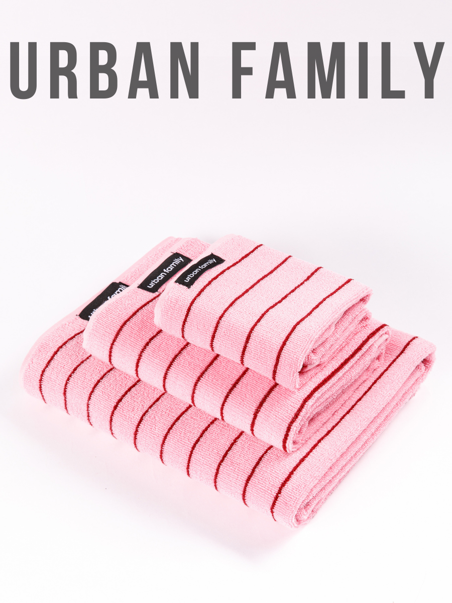 Полотенце банное махровое набор 3 шт Urban Family