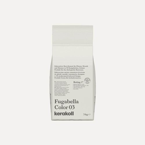 Изображение товара Затирка цементно-полимерная Fugabella Color №03 Kerakoll 3 кг