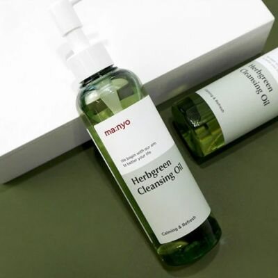 Гидрофильное масло для лица Manyo "Herb Green", для всех типов кожи — фото 1