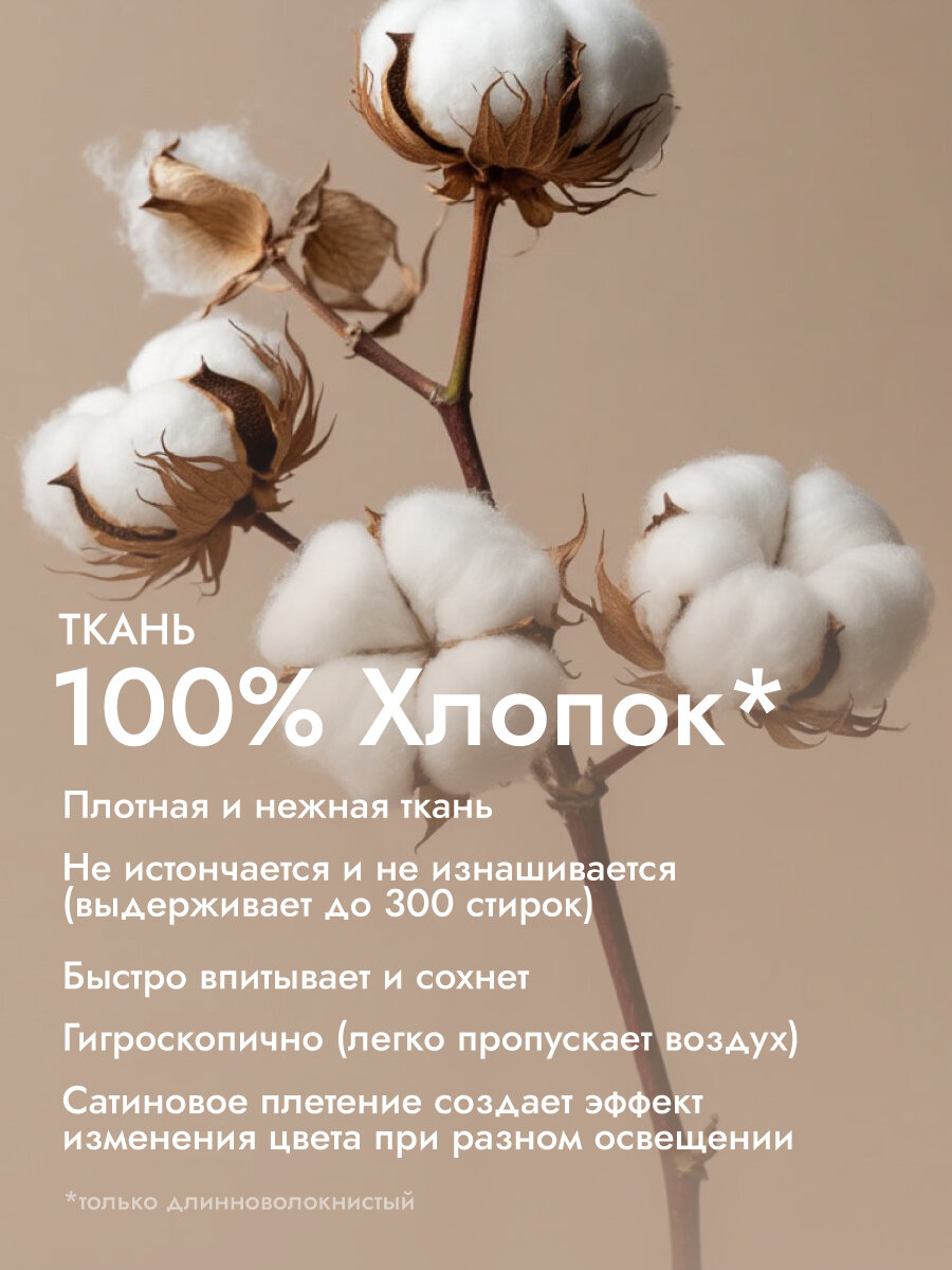 Постельное белье Василиса Семейное, с двумя 2 пододеяльниками 145х215, Страйп-Сатин наволочки 50х70 см, Onyx — фото 1