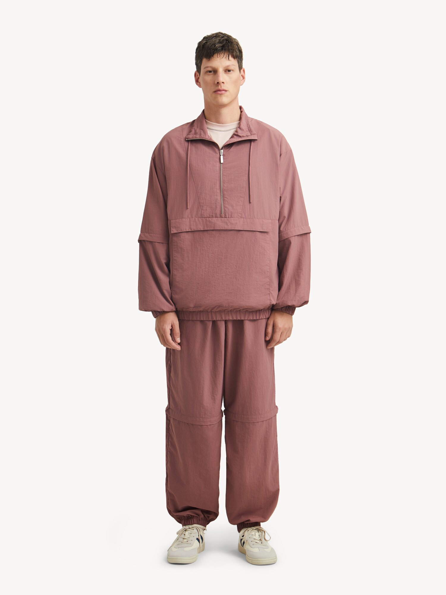 Брюки джоггеры MUTED URBAN, размер 4XL, бордовый — фото 1