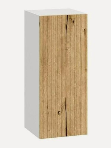 Изображение товара Кухонный модуль навесной, шкаф Стайер с полками, с доводчиками, 30х29.6х72 см, Белый / Дуб Торонто