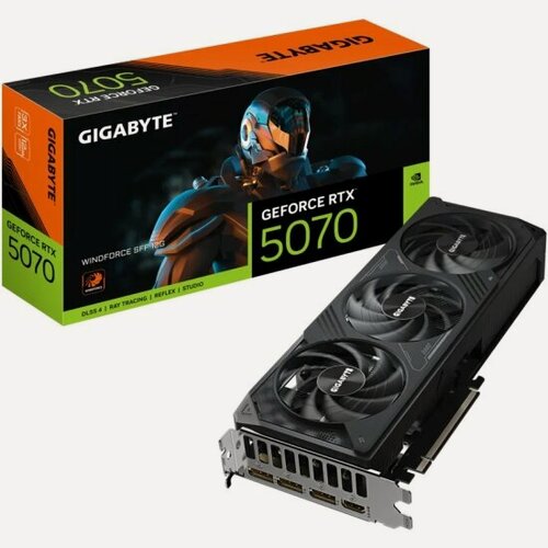 Изображение товара Видеокарта Gigabyte GeForce RTX 5070 WINDFORCE SFF 12G