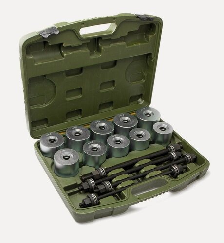 Изображение товара Набор для замены сайлентблоков универсальный диаметр 44-72 мм, 24 предмета, Дело Техники, 814024