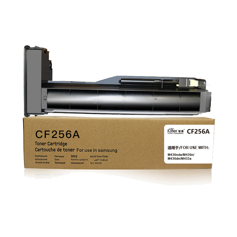 Совместимый тонер-картридж CF256A PLUS для HP MFPM436N (7400 страниц) - черный