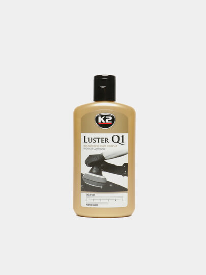 Паста для полировки профессиональная для экстемальных царапин K2 LUSTER Q1 WHITE, 250 мл