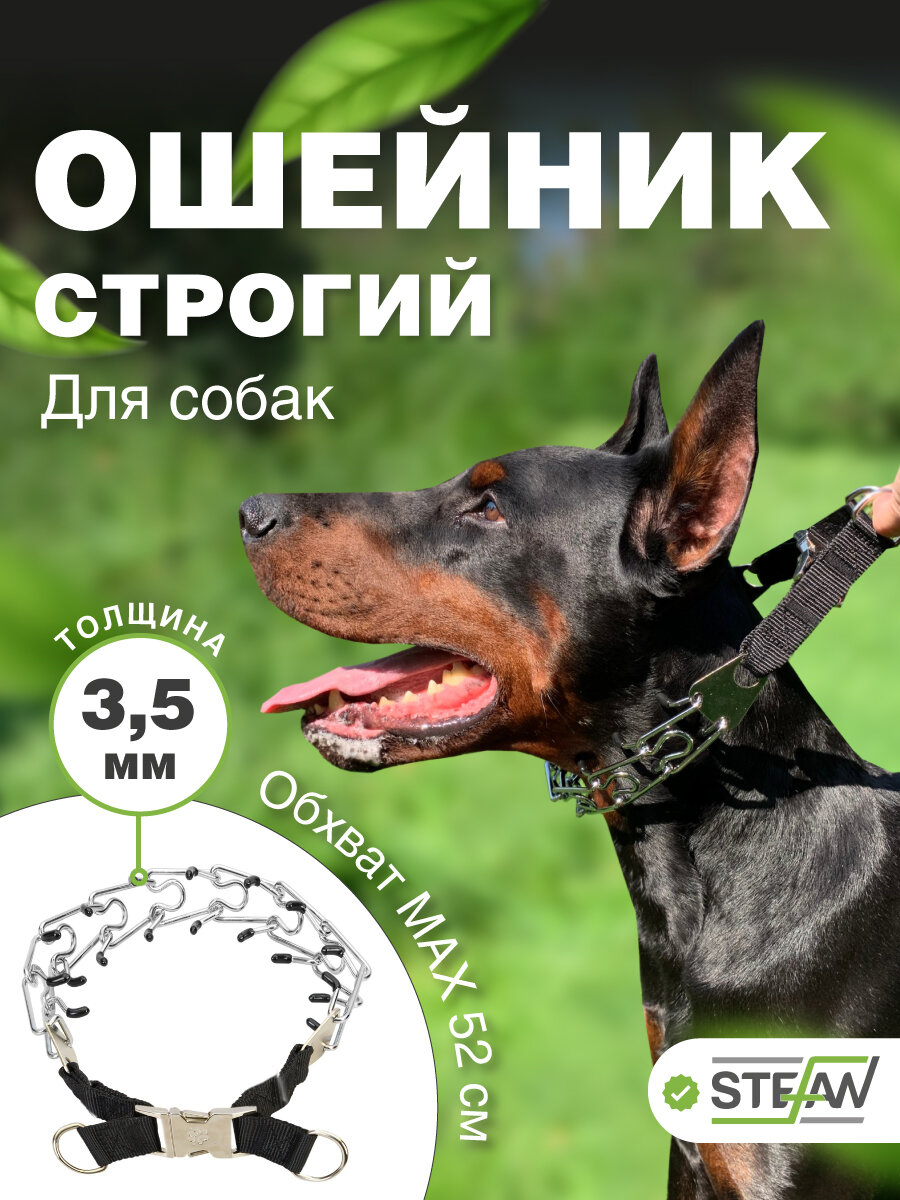 Строгий ошейник для собак рокки STEFAN (Штефан) XL 40X60 SC4-4060