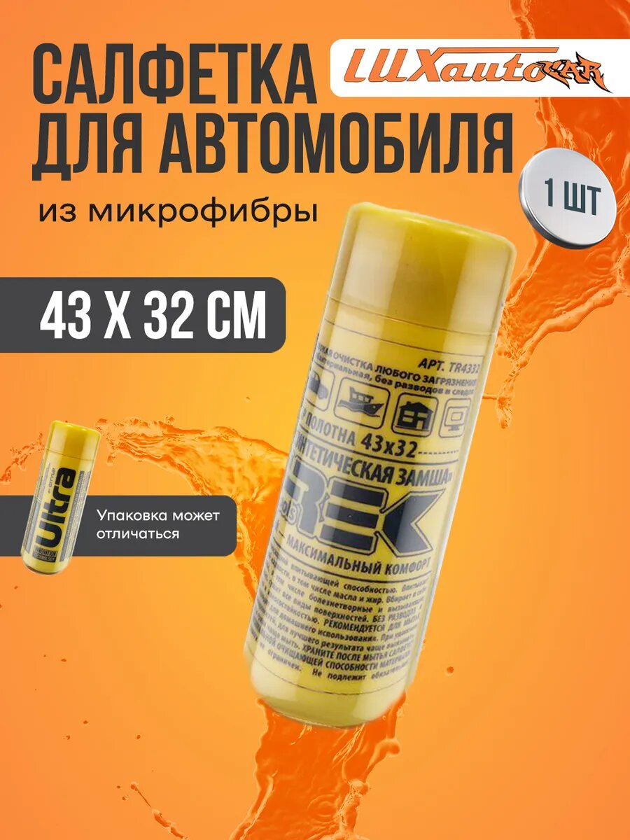 Салфетка из микрофибры для авто / Тряпка для машины