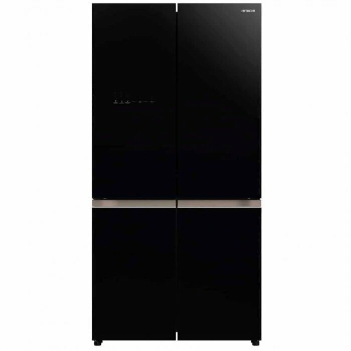 Холодильник трехкамерный Hitachi R-WB720PUC1 GCK черный, инверторный