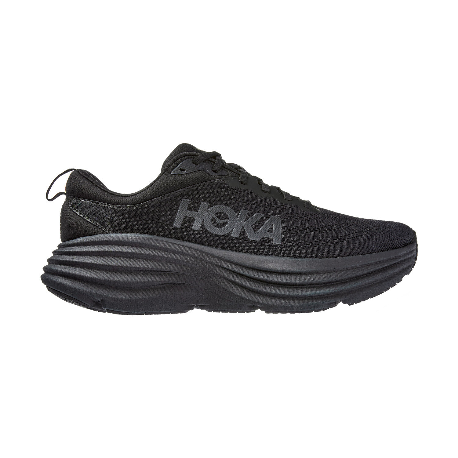 Кроссовки HOKA ONE ONE hoka bondi 8, размер 8US(W) 40EU 25CM, black/black — фото 1