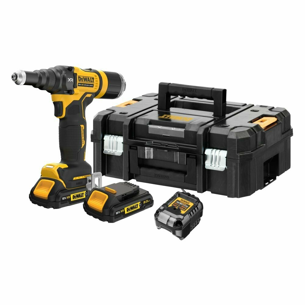 Заклепочник аккумуляторный DeWalt DCF403D2GT-QW