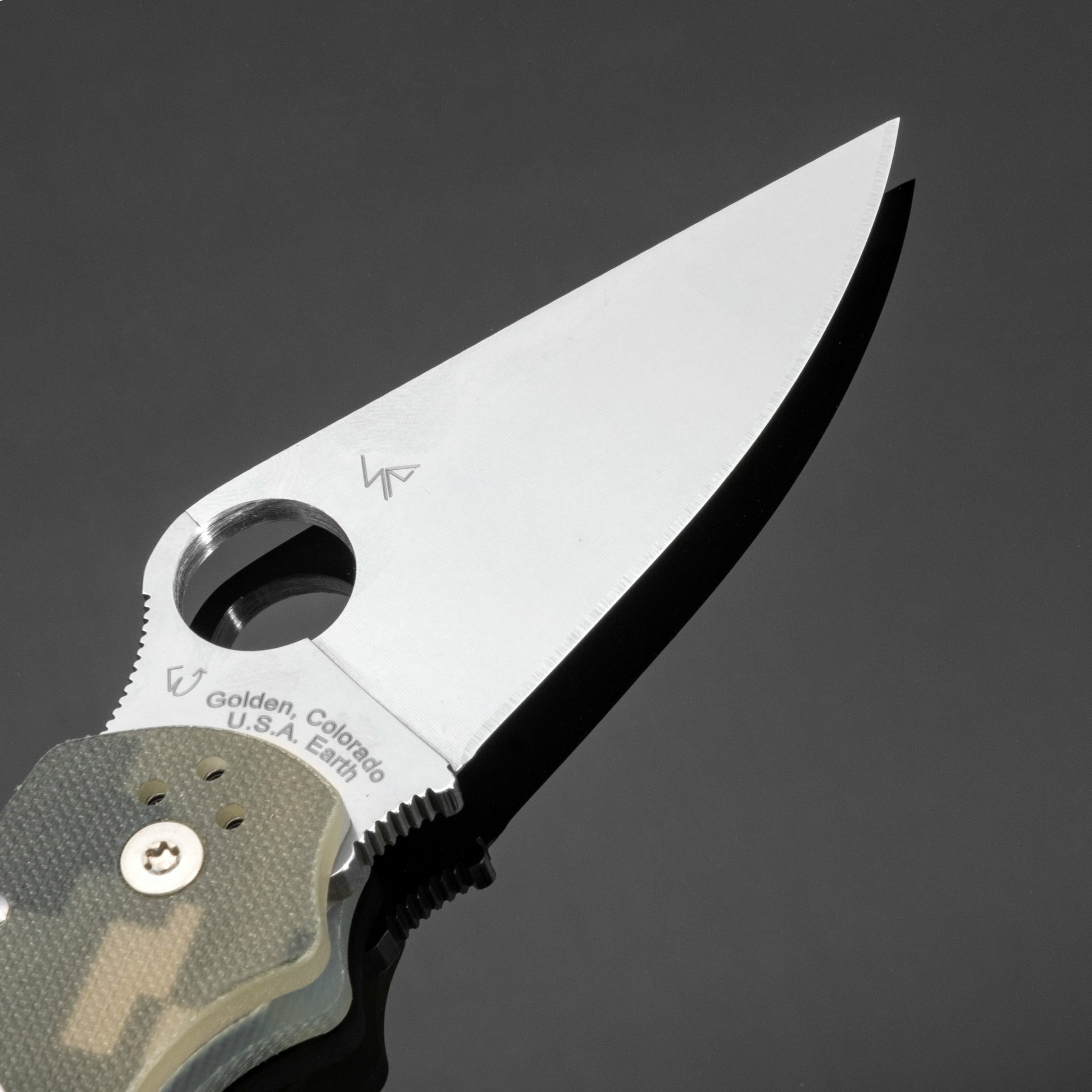 Складной нож Spyderco Para 3 Camo C223GPCMO, сталь CPM-S45VN, рукоять G10 — фото 1