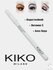 Карандаш для глаз и губ KIKO Milano, белый и чёрный, водостойкий