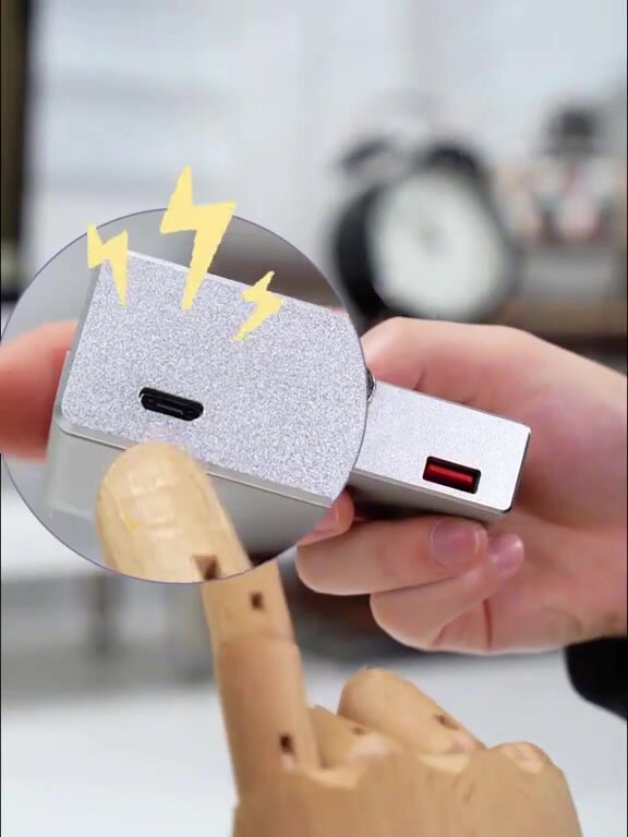 USB HUB 3.0 разветвитель usb хаб на 4 порта металлический — фото 1