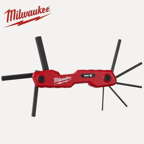 Изображение товара Набор шестигранных ключей Milwaukee 48-22-2182 / 4932480978, 8 в1