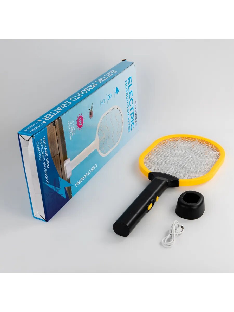 Картинки Электрическая мухобойка "Fly Trap", для улицы и дома, черный, 47см