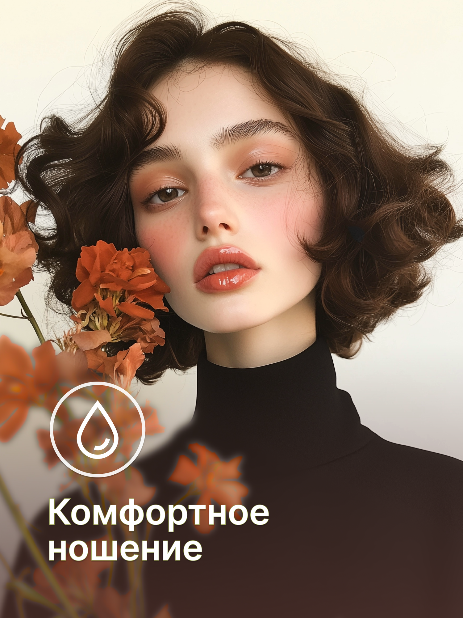 Цветные Контактные Линзы Цветные контактные линзы Офтальмикс Butterfly 1-тоновые (2 линзы) -0.00 R 8.6 Choco (шоколад)