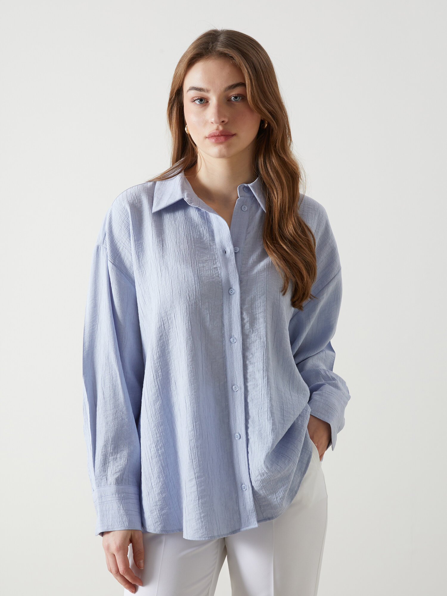 Рубашка LC Waikiki, размер XL/XXL, зеленый