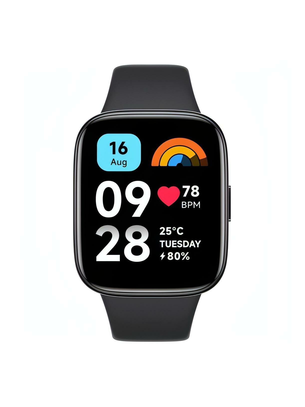 Смарт-часы Xiaomi Redmi Watch 3 Active Black (M2235W1) — фото 1