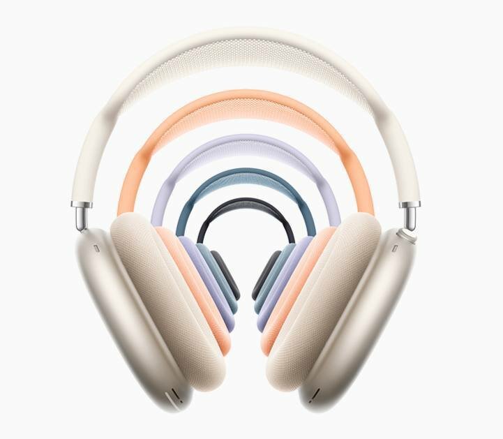 Наушники беспроводные AirPods Max 2 Люкс Copiya 1:1, silver — фото 1