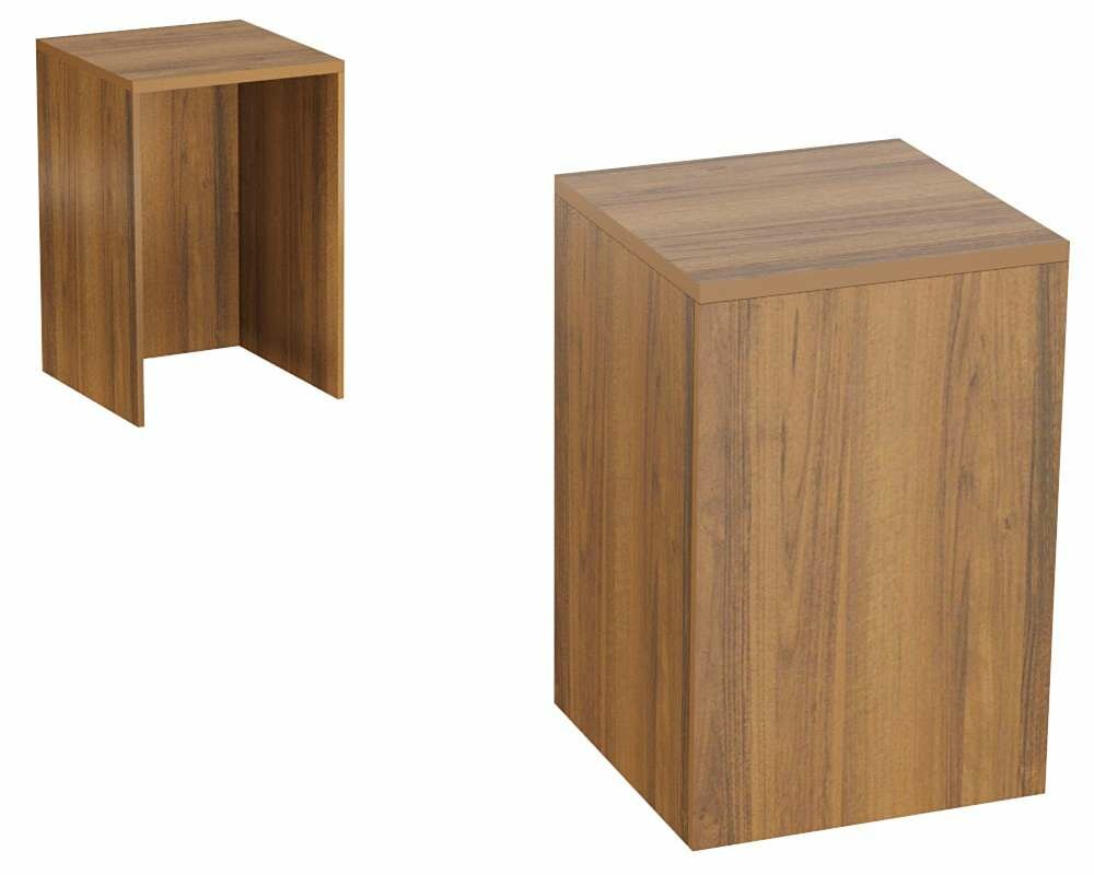 Стол приставной соло, Орех