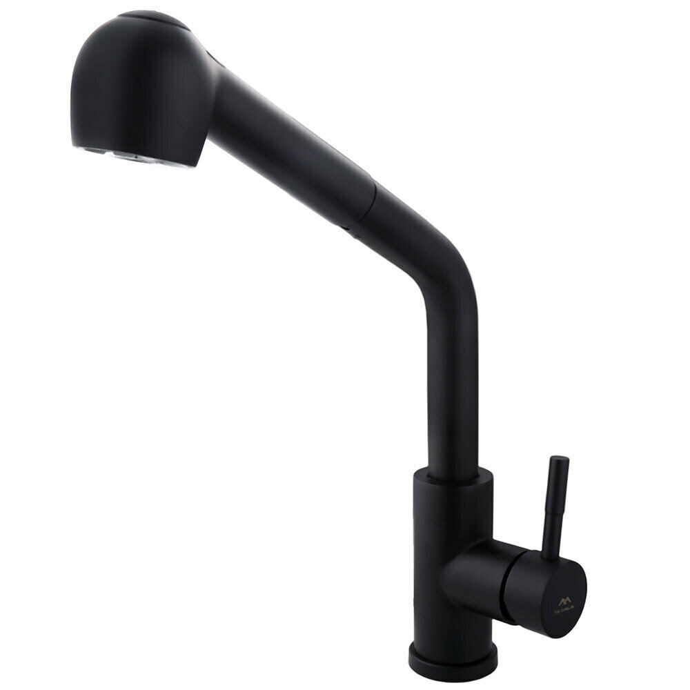 Смеситель для кухни Черный FASHUN A56009-7