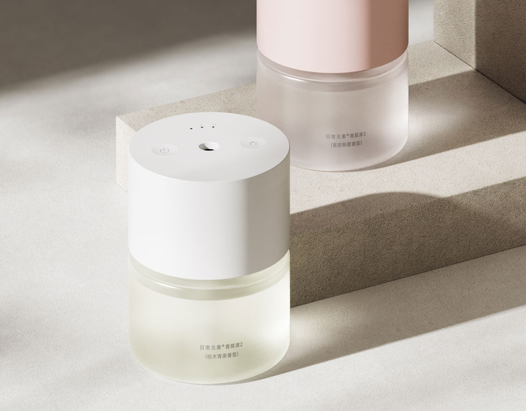 Изображение Автоматический ароматизатор воздуха Mijia Automatic Fragrance Diffuser 2 Set (MJXFJ02XW) White