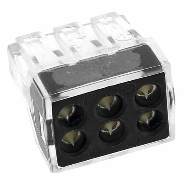 EKF клемма СМК 773-106 с пастой 6х(1-2,5мм2) (уп.50 шт) plc-smk-106