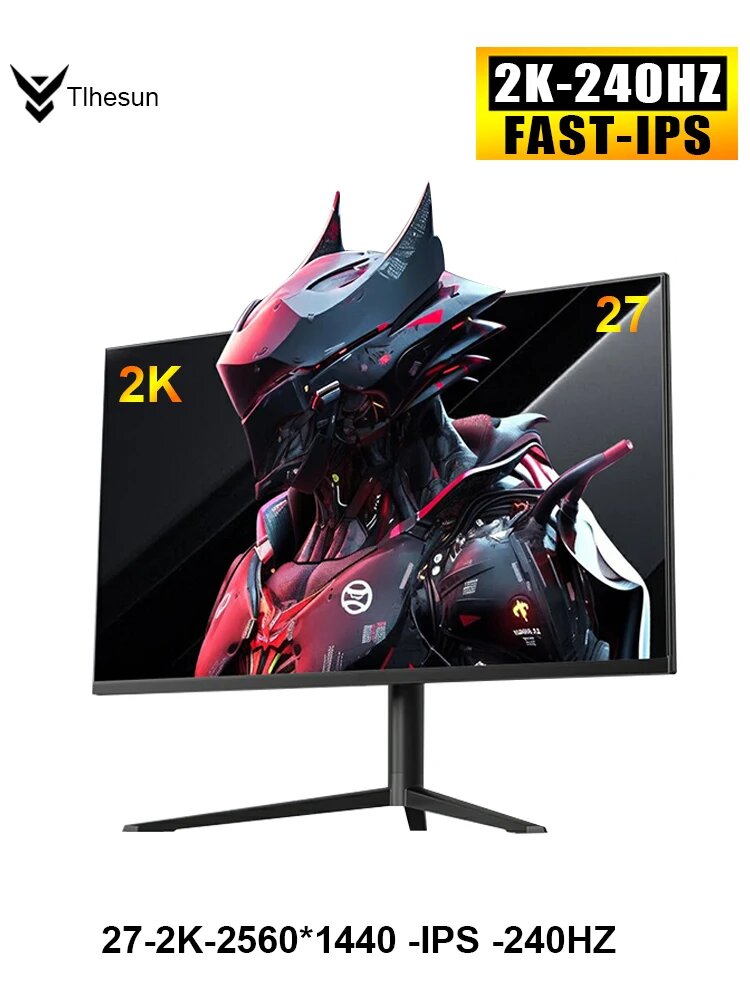 Игровой монитор Tlhesun 27 дюймов 2K 240Гц