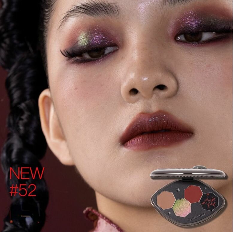 Girlcult Garden Dream Четырехцветная матовая палитра теней для век Chameleon Pearl Aurora
