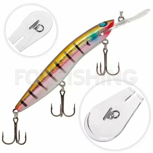 Воблер GERMAN Aggressor V3 125 мм #C207, 25 гр, плавающий до 8 м