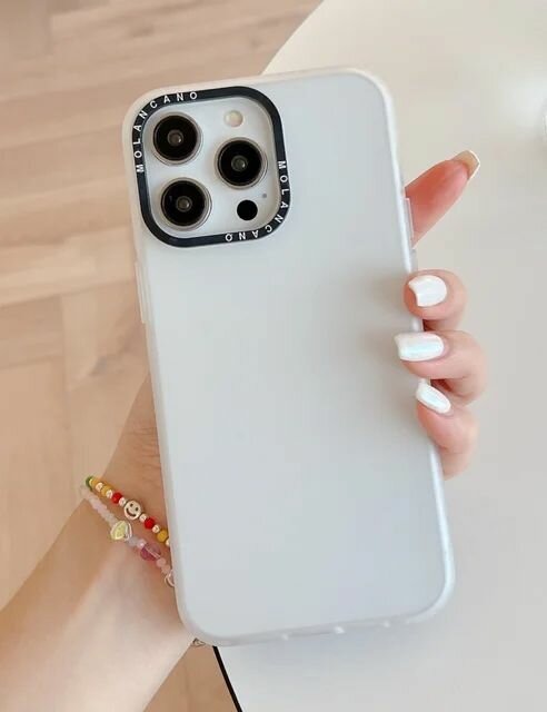 Чехол на Айфон 16 про Jelly Scrub Iphone 16 PRO белый