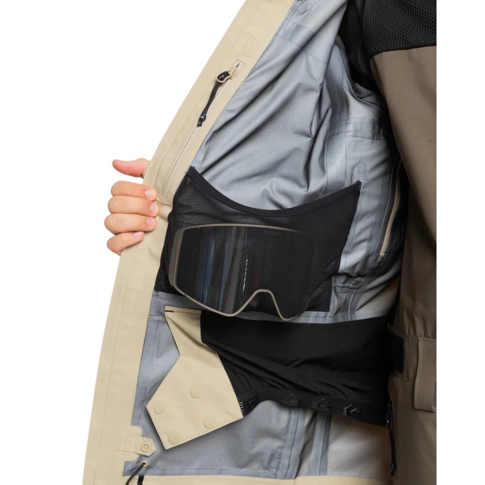 Куртка Quiksilver, размер L, бежевый — фото 1